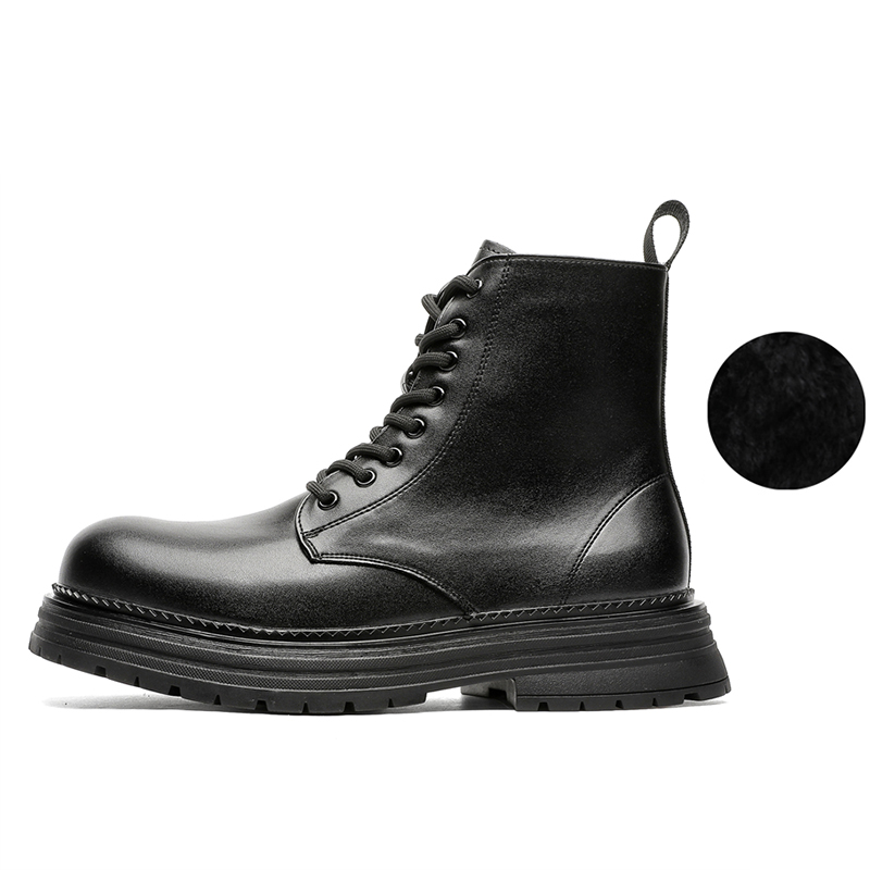 SHUPATE Короткие мартинсы мужские черные с черной флисовой подкладкой, цвет Black Fleece-Lined
SHUPATE Короткие мартинсы мужские черные с черной флисовой подкладкой, цвет Black Fleece-Lined