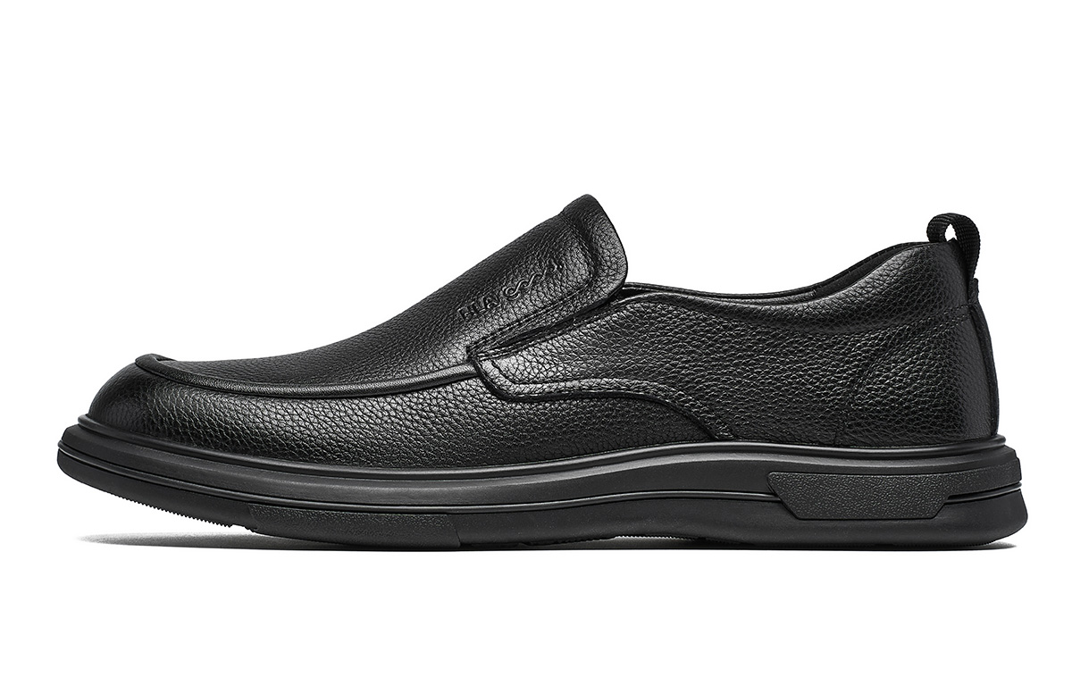 HLA Повседневные кожаные туфли мужские низкие, черные
HLA Повседневные кожаные туфли мужские низкие, черные