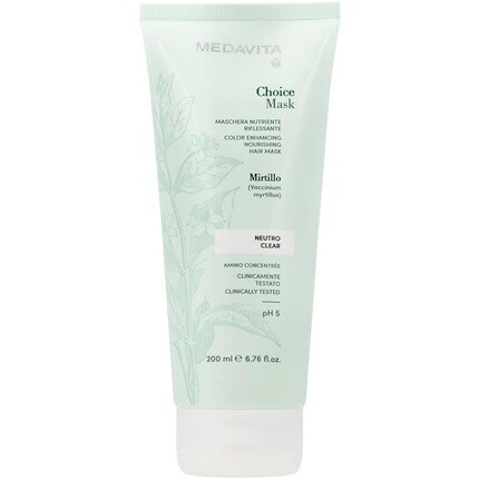 Маска Medavita Choice прозрачная 200 мл
Маска Medavita Choice прозрачная 200 мл