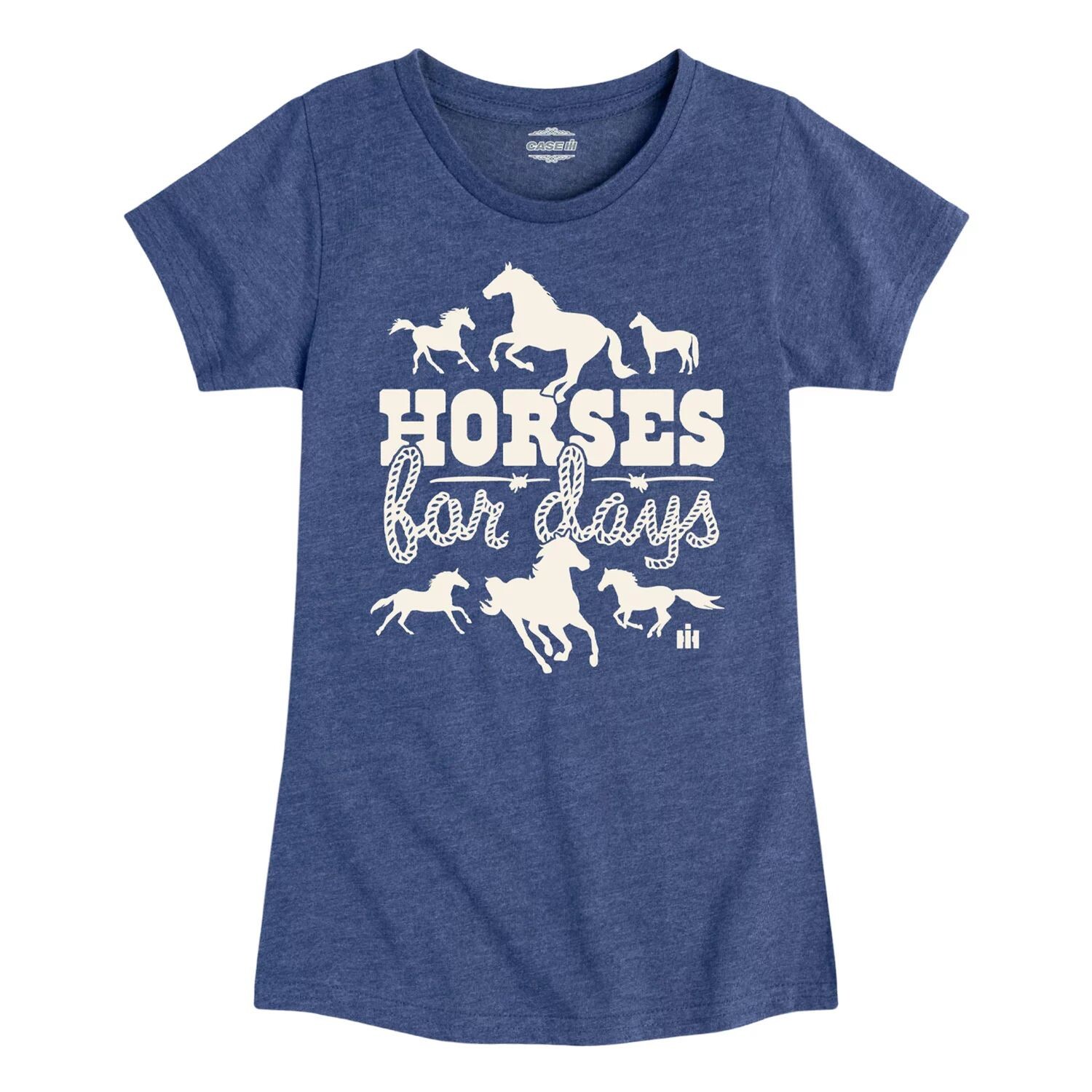 Футболка Case IH Horses For Days для девочек 7–16 лет с графическим рисунком Licensed Character, синий
Футболка Case IH Horses For Days для девочек 7–16 лет с графическим рисунком Licensed Character, синий