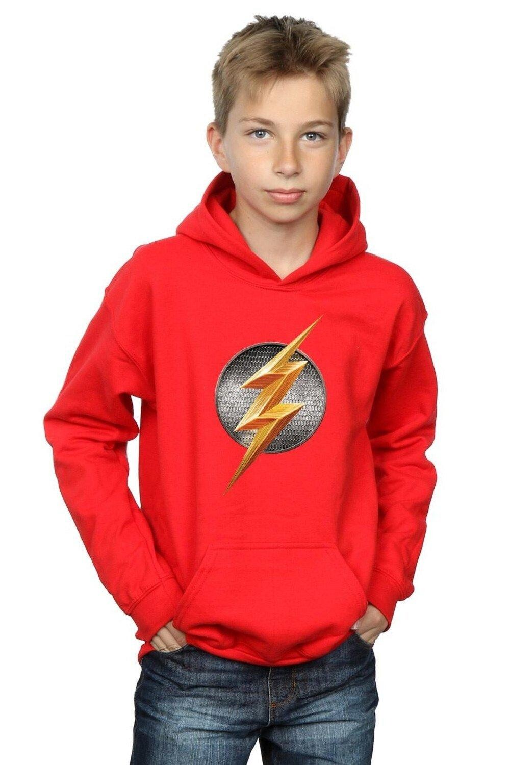 Толстовка с эмблемой Лиги справедливости из фильма DC Comics, красный
Толстовка с эмблемой Лиги справедливости из фильма DC Comics, красный