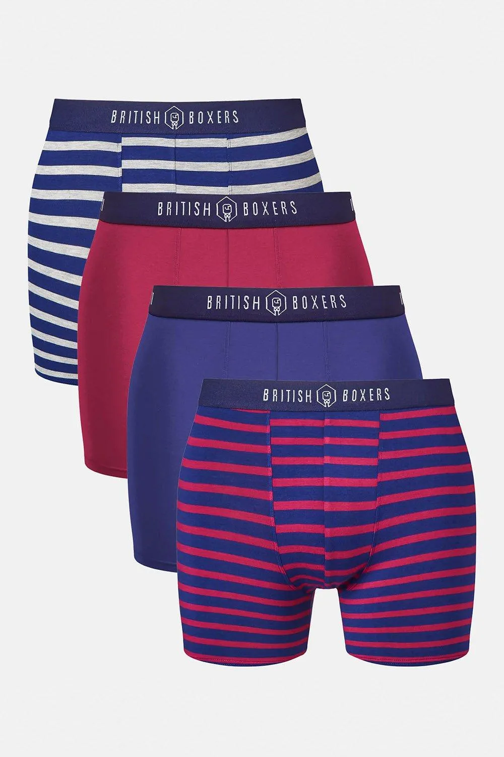 Набор из 4 бамбуковых сундуков British Boxers, темно-синий
Набор из 4 бамбуковых сундуков British Boxers, темно-синий