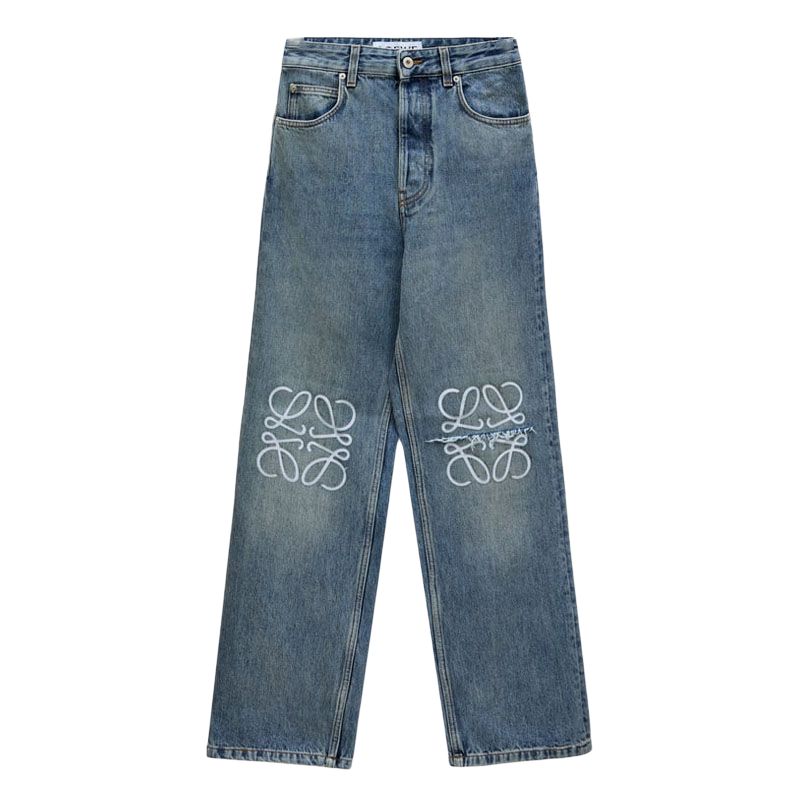 Мешковатые джинсы Anagram LOEWE, синий
Мешковатые джинсы Anagram LOEWE, синий