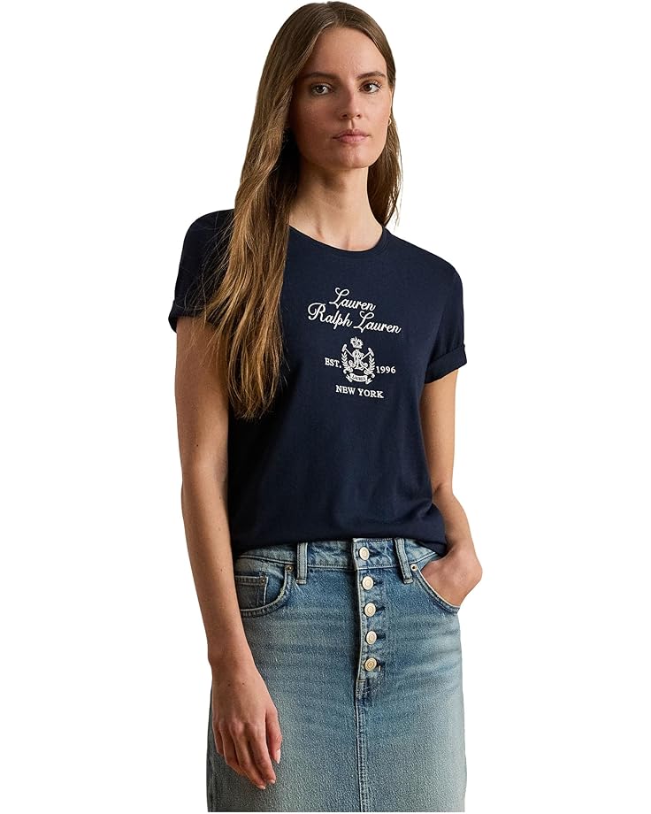 Женская футболка Lauren Ralph Lauren Embroidered-Crest Jersey, Lauren Navy, Красный, Женская футболка Lauren Ralph Lauren Embroidered-Crest Jersey, Lauren Navy
Женская футболка Lauren Ralph Lauren Embroidered-Crest Jersey, Lauren Navy, Красный, Женская футболка Lauren Ralph Lauren Embroidered-Crest Jersey, Lauren Navy