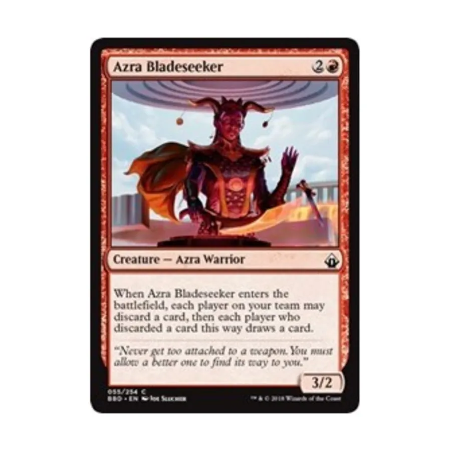 CCG Азра Искательница Клинка (C) (Рольга), MTG - Battlebond 
CCG Азра Искательница Клинка (C) (Рольга), MTG - Battlebond