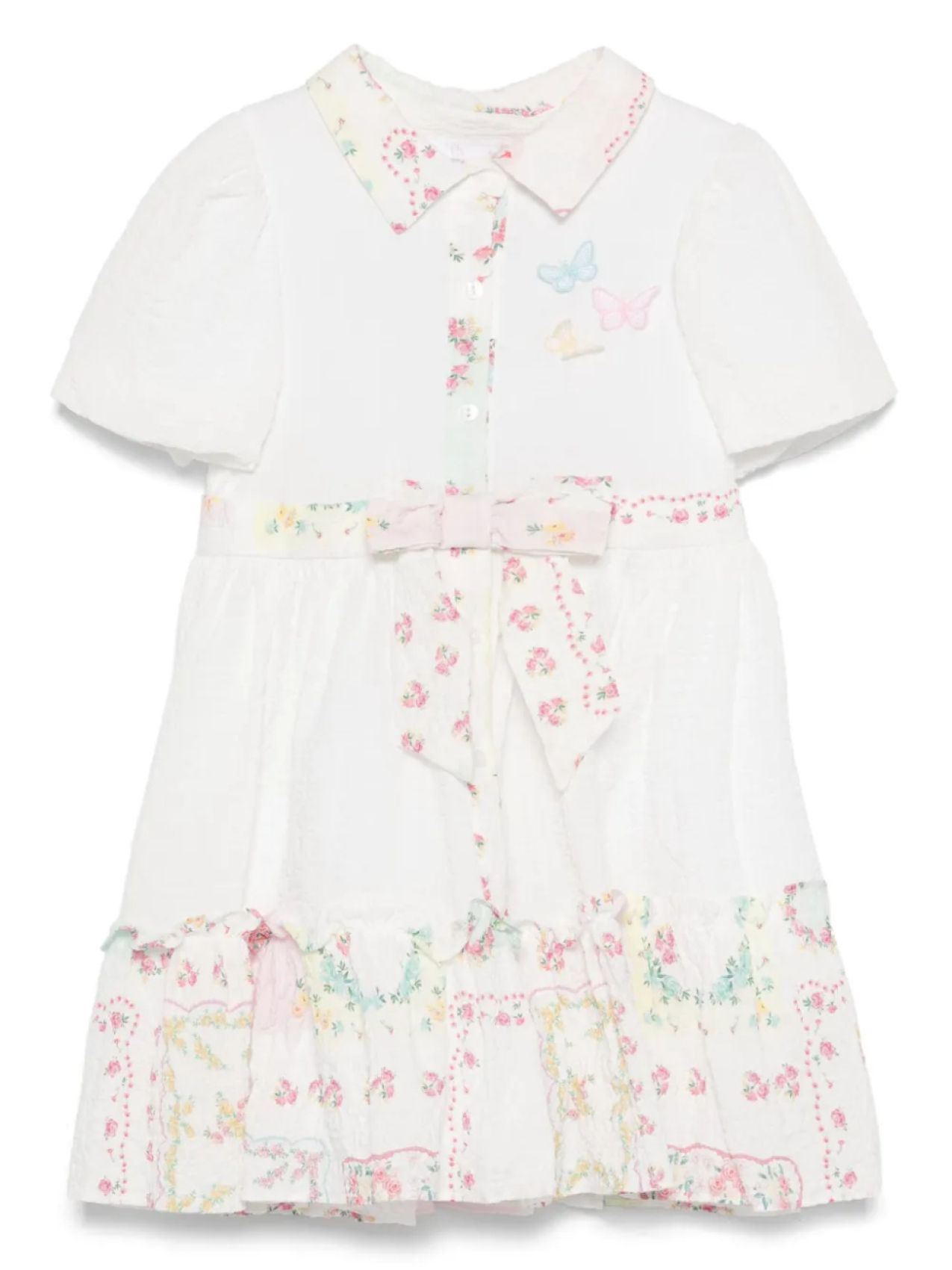 Платье с цветочным принтом Patachou, белый
Платье с цветочным принтом Patachou, белый