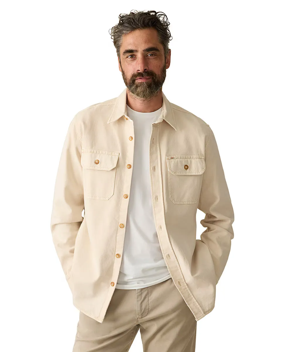 Мужская верхняя рубашка Faherty, бежевый
Мужская верхняя рубашка Faherty, бежевый