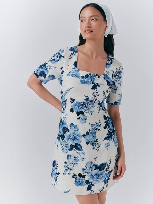 Платье Reanna Floral из чистого льна Ghost, Blue/Multi
Платье Reanna Floral из чистого льна Ghost, Blue/Multi