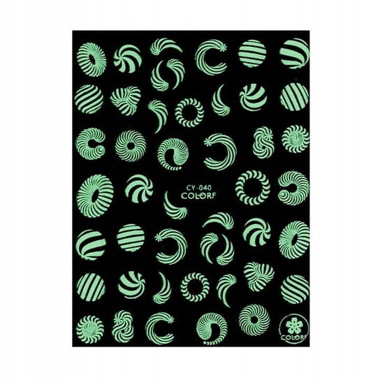 Тонкие самоклеящиеся наклейки для ногтей, светящиеся УФ-цветом CZY-040, AllePaznokcie
Тонкие самоклеящиеся наклейки для ногтей, светящиеся УФ-цветом CZY-040, AllePaznokcie