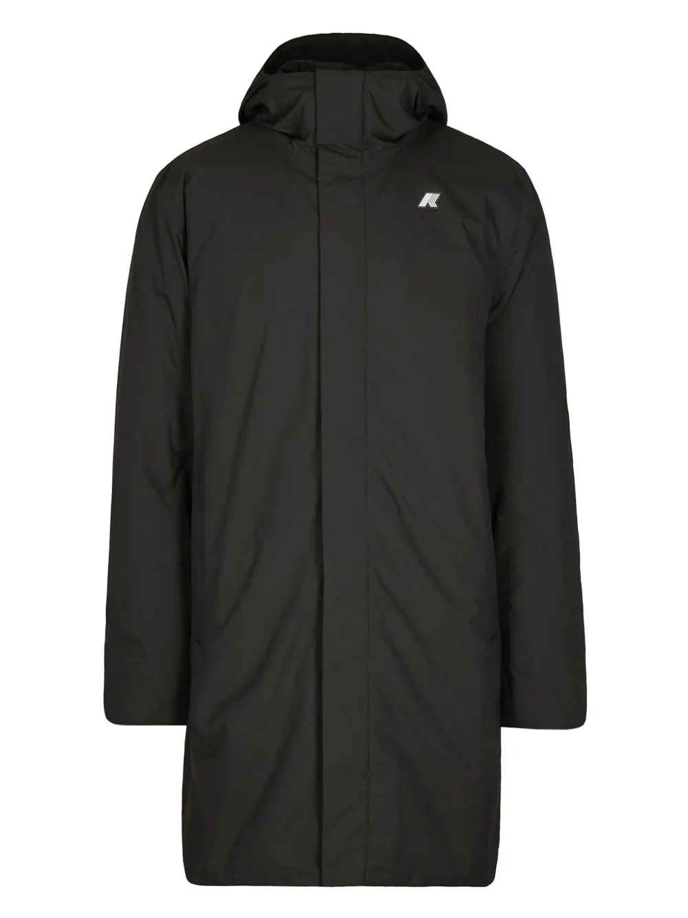 Пальто с капюшоном и длинными рукавами K-Way, черный
Пальто с капюшоном и длинными рукавами K-Way, черный