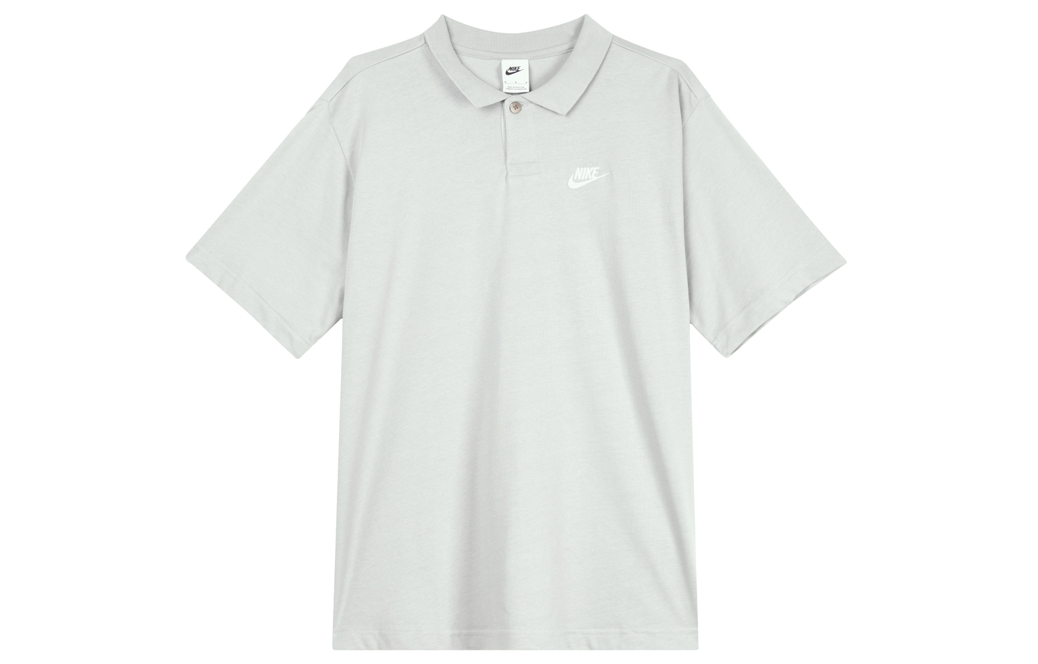 Футболка поло мужская светло-дымчато-серая Nike
Футболка поло мужская светло-дымчато-серая Nike