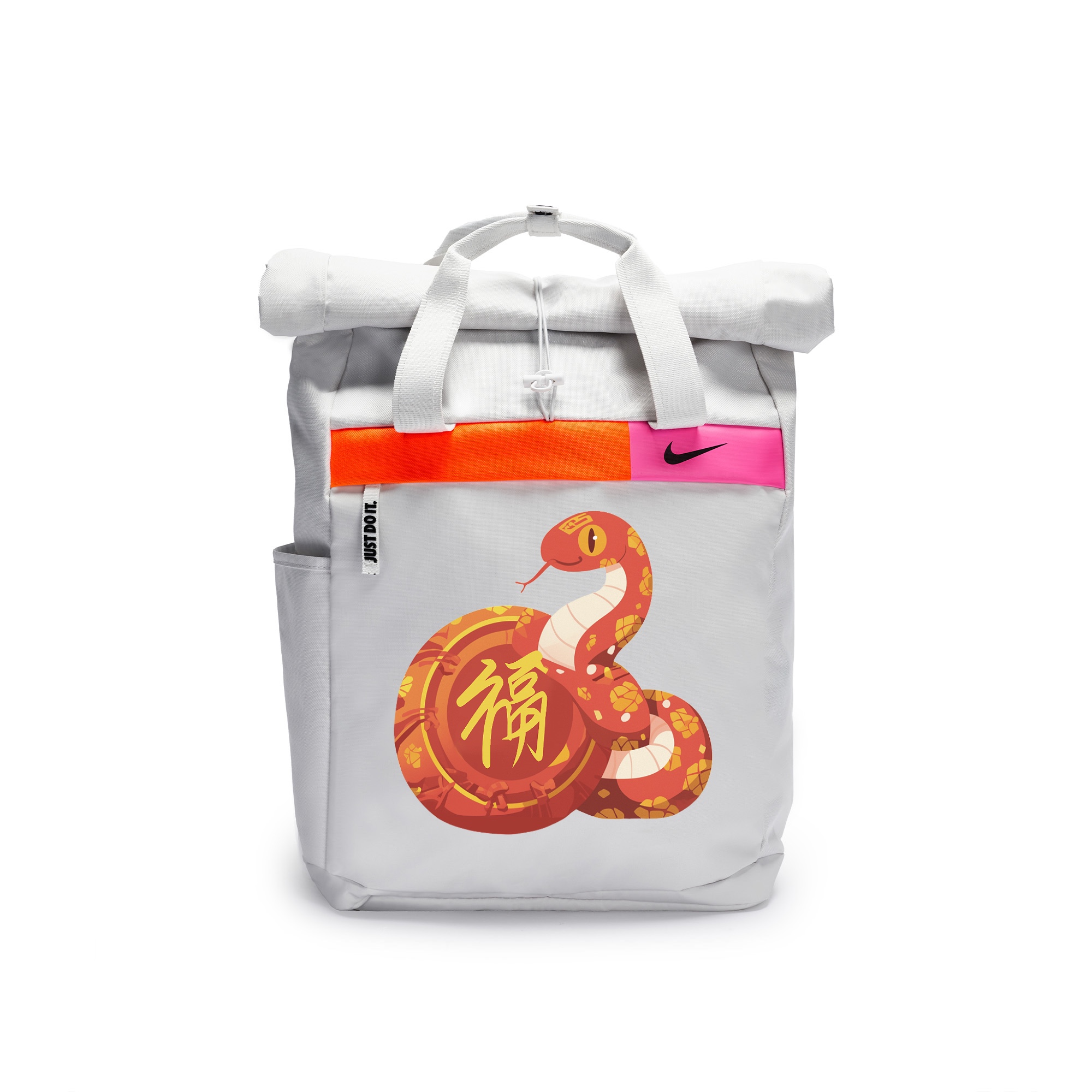 Nike Повседневный рюкзак унисекс для ежедневных поездок в минималистичном стиле, Golden Snake Blessing
Nike Повседневный рюкзак унисекс для ежедневных поездок в минималистичном стиле, Golden Snake Blessing