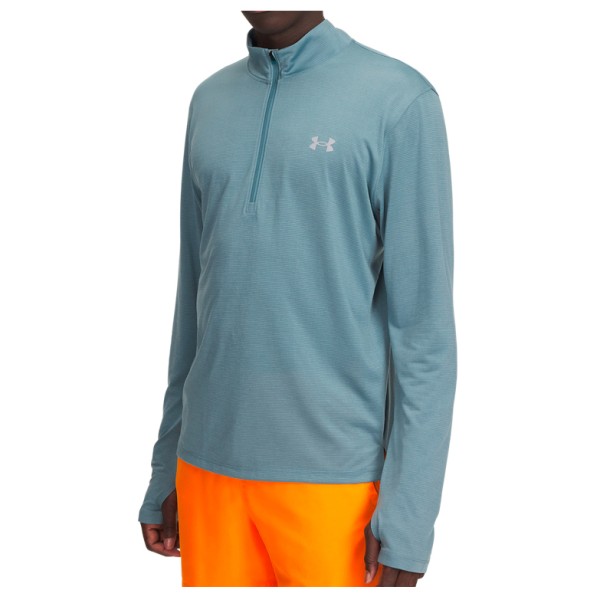 Футболка для бега Launch с застежкой-молнией 1/4 Under Armour, голубой
Футболка для бега Launch с застежкой-молнией 1/4 Under Armour, голубой