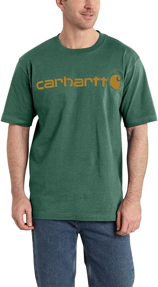 Мужская футболка Carhartt с коротким рукавом и большим фирменным логотипом, Frosted Balsam Heather
Мужская футболка Carhartt с коротким рукавом и большим фирменным логотипом, Frosted Balsam Heather