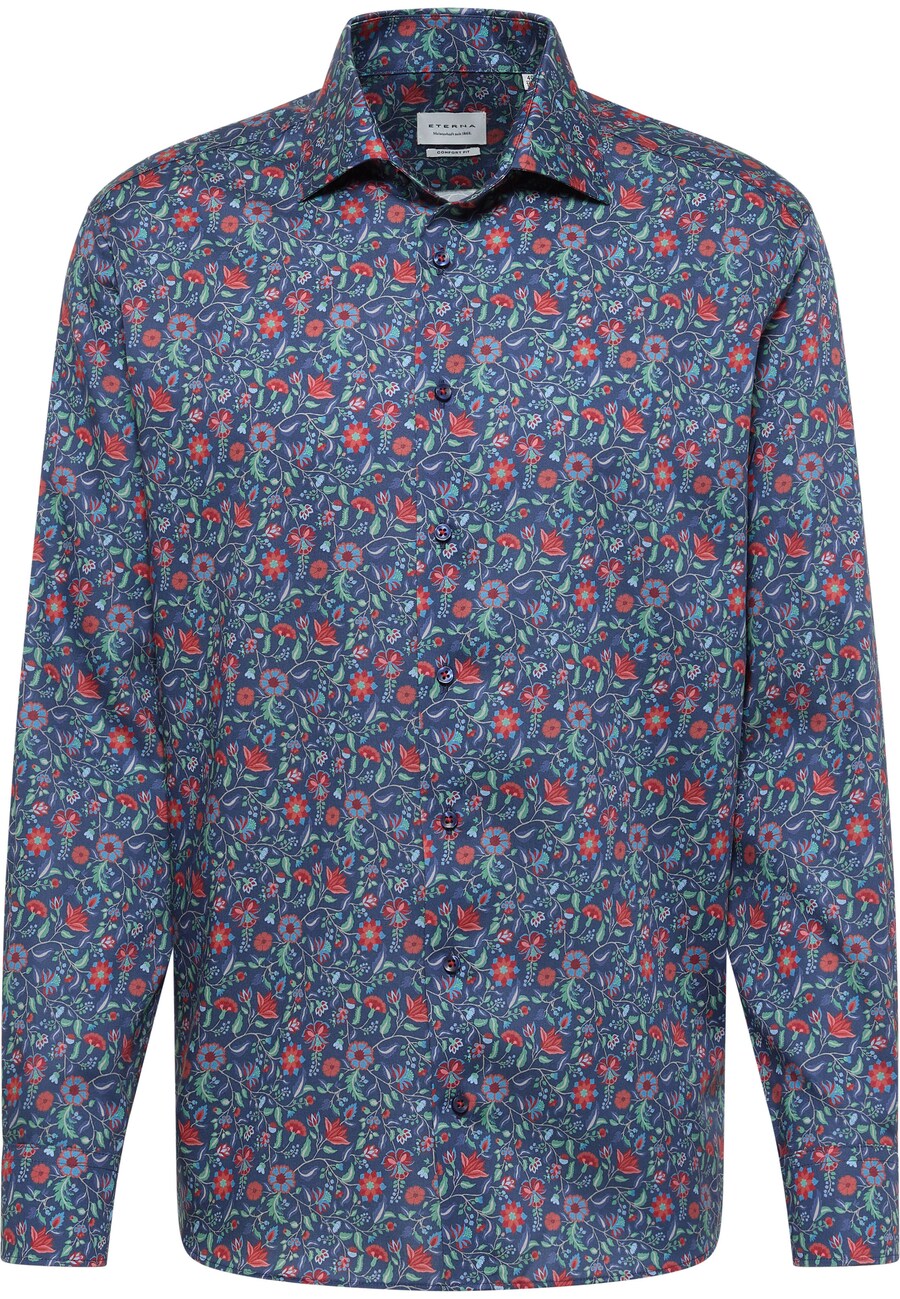 Рубашка на пуговицах Comfort fit ETERNA, темно-синий
Рубашка на пуговицах Comfort fit ETERNA, темно-синий
