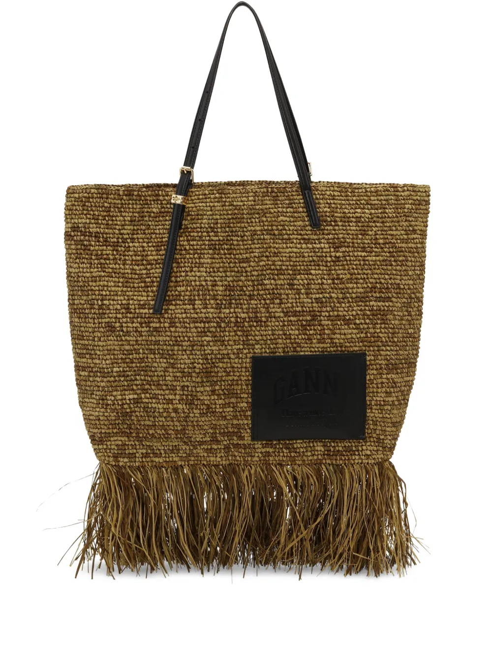 Сумка-тоут из рафии GANNI, нейтральный
Сумка-тоут из рафии GANNI, нейтральный