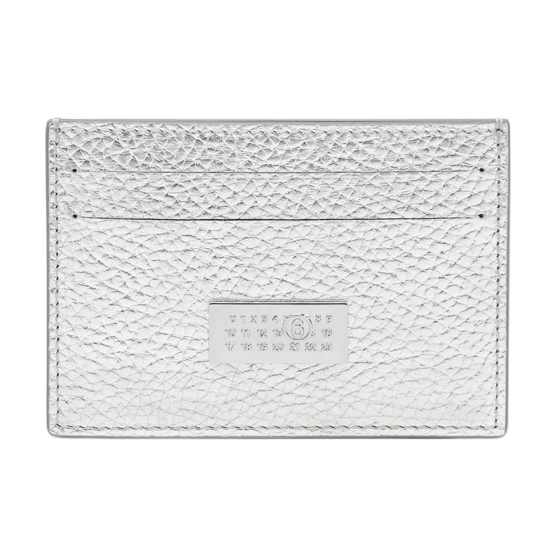 Maison Margiela Кожаный картхолдер для женщин серебристый
Maison Margiela Кожаный картхолдер для женщин серебристый