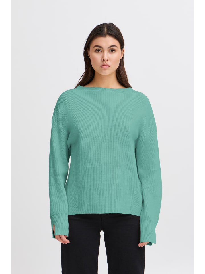 ICHI Вязаный свитер свободного кроя IHBOSTON цвета березы
ICHI Вязаный свитер свободного кроя IHBOSTON цвета березы