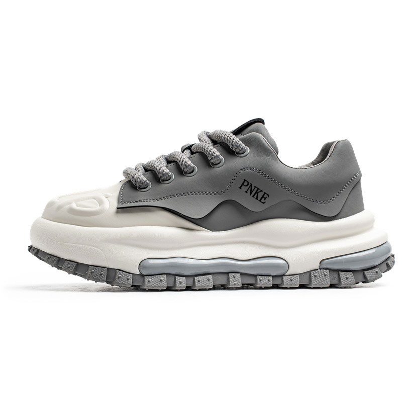 PNKE Антискользящие и износостойкие массивные низкие кроссовки для мужчин с эффектом увеличения роста серые, цвет Gray
PNKE Антискользящие и износостойкие массивные низкие кроссовки для мужчин с эффектом увеличения роста серые, цвет Gray