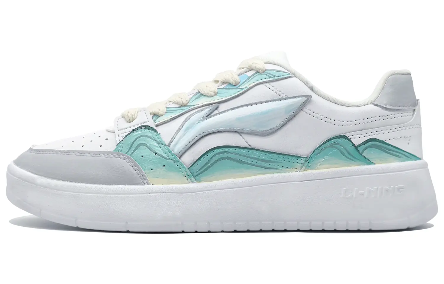 LINING Кроссовки для скейтбординга Acer Truncatum с противоскользящей амортизацией и износостойкостью, низкие, мужские, белые, зеленые
LINING Кроссовки для скейтбординга Acer Truncatum с противоскользящей амортизацией и износостойкостью, низкие, мужские, белые, зеленые