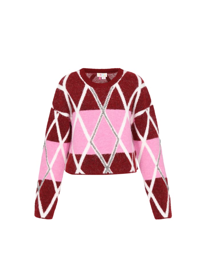 Женский свитер бордового цвета IZIA
Женский свитер бордового цвета IZIA