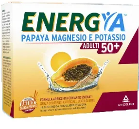 Energya 50+ Папайя, магний и калий, взрослые, 14 пакетиков, добавка минеральных солей
Energya 50+ Папайя, магний и калий, взрослые, 14 пакетиков, добавка минеральных солей