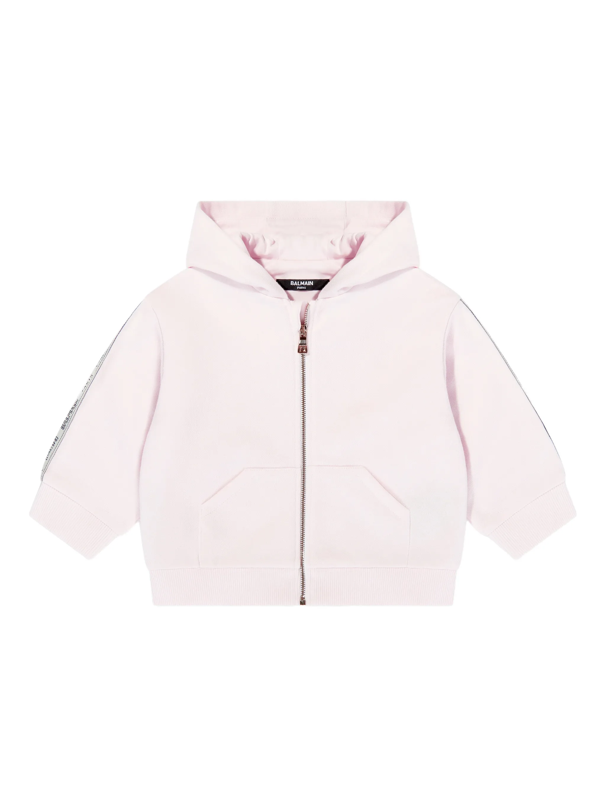 Толстовка на молнии с логотипом Balmain Kids, розовый
Толстовка на молнии с логотипом Balmain Kids, розовый