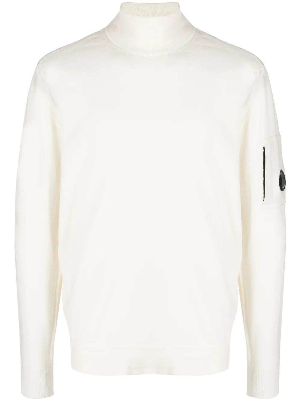 Джемпер тонкой вязки с декором Lens C.P. Company, белый
Джемпер тонкой вязки с декором Lens C.P. Company, белый