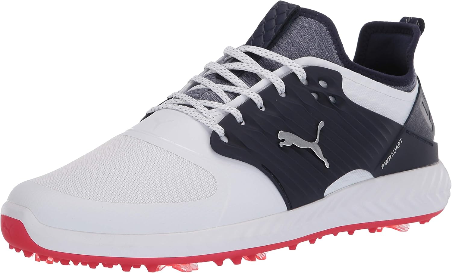 Мужские кроссовки PUMA GOLF Ignite Pwradapt Caged, белый/синий
Мужские кроссовки PUMA GOLF Ignite Pwradapt Caged, белый/синий