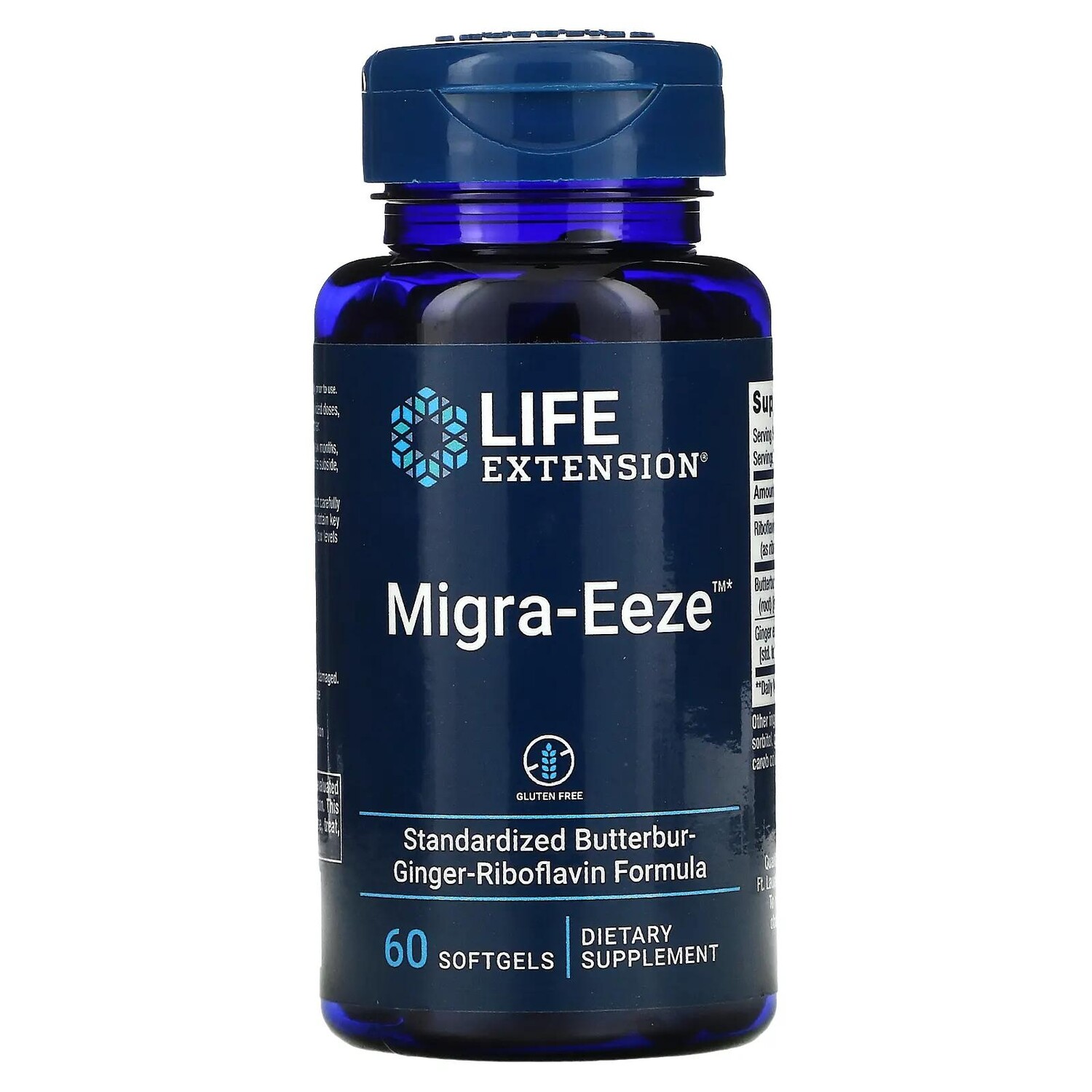 Life Extension Migra-Eeze 60 гелевых капсул
Life Extension Migra-Eeze 60 гелевых капсул