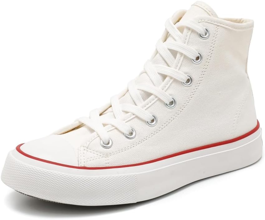 Белые кроссовки OPOEE для женщин, высокие кеды из ткани, шнуровка, повседневные теннисные кроссовки, мужские тканевые кроссовки, женские кроссовки
Белые кроссовки OPOEE для женщин, высокие кеды из ткани, шнуровка, повседневные теннисные кроссовки, мужские тканевые кроссовки, женские кроссовки