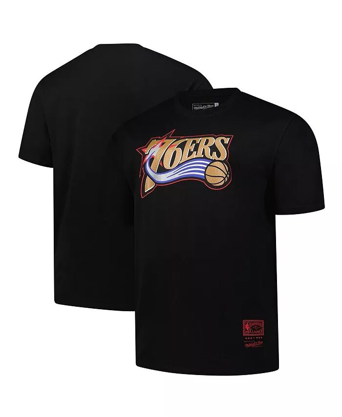 Мужская черная футболка Philadelphia 76ers Big Tall Hardwood Classics с винтажным логотипом Mitchell & Ness
Мужская черная футболка Philadelphia 76ers Big Tall Hardwood Classics с винтажным логотипом Mitchell & Ness