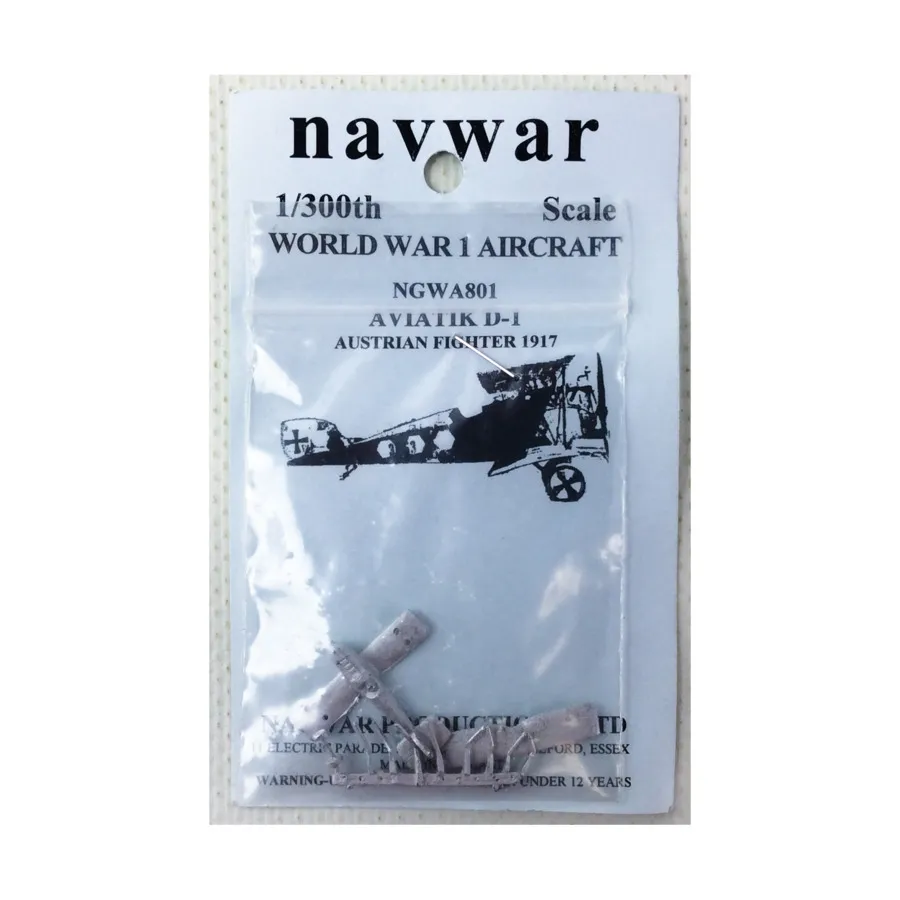 Авиатик Д-1, австрийский истребитель, 1917 г., World War I Aircraft (1:300) (NavWar)
Авиатик Д-1, австрийский истребитель, 1917 г., World War I Aircraft (1:300) (NavWar)