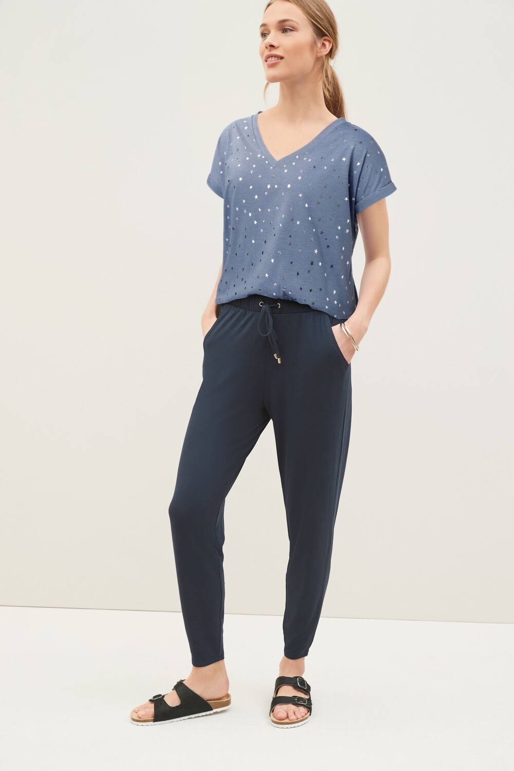 Спортивные брюки из джерси Next, синий
Спортивные брюки из джерси Next, синий