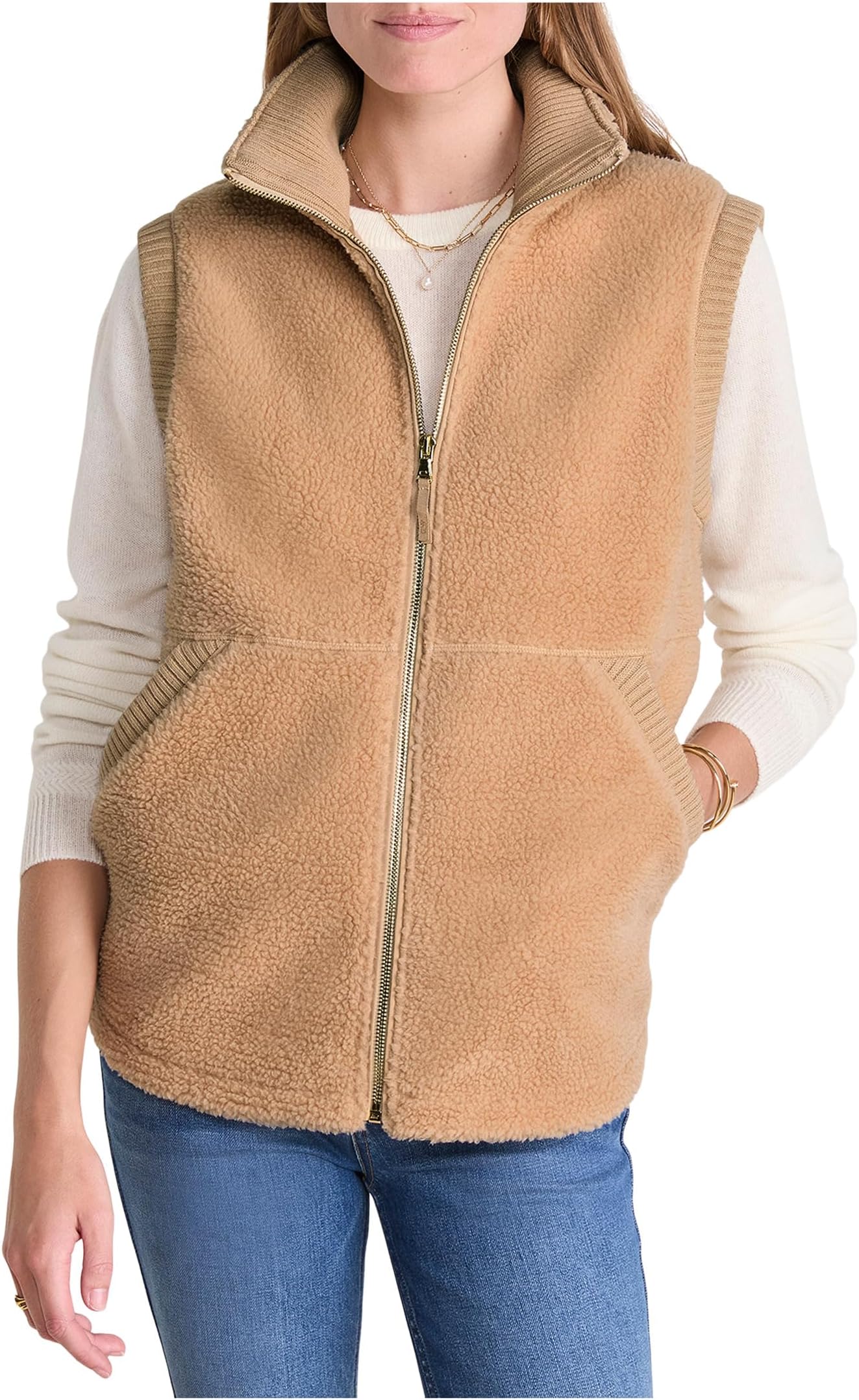 Женский жилет из флиса Heritage Vineyard Vines, Cappuccino
Женский жилет из флиса Heritage Vineyard Vines, Cappuccino