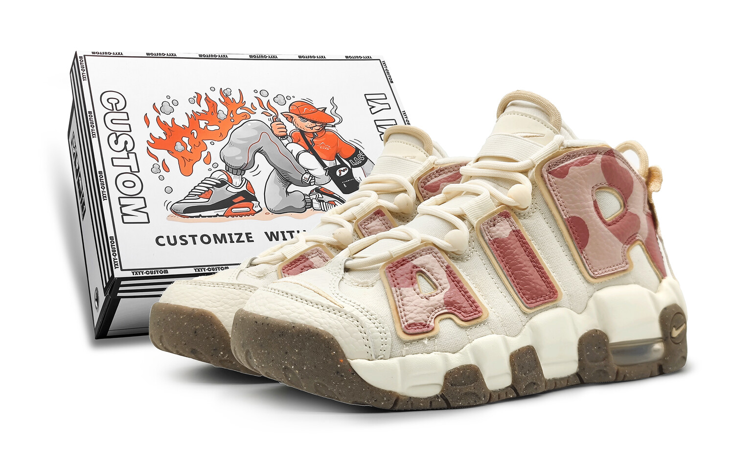 Кроссовки Nike Air More Uptempo Vintage Basketball Shoes Women's Mid-Top Beige
Кроссовки Nike Air More Uptempo Vintage Basketball Shoes Women's Mid-Top Beige