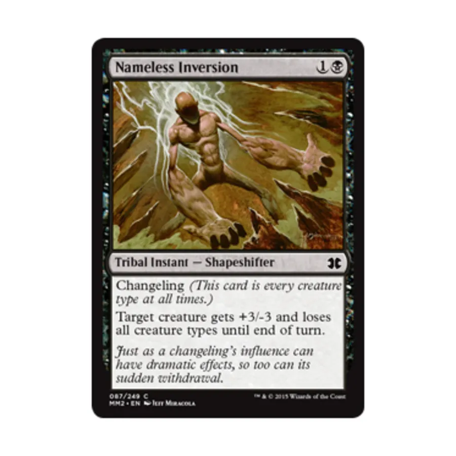 CCG Безымянная инверсия (С), MTG - Modern Masters 2015
CCG Безымянная инверсия (С), MTG - Modern Masters 2015