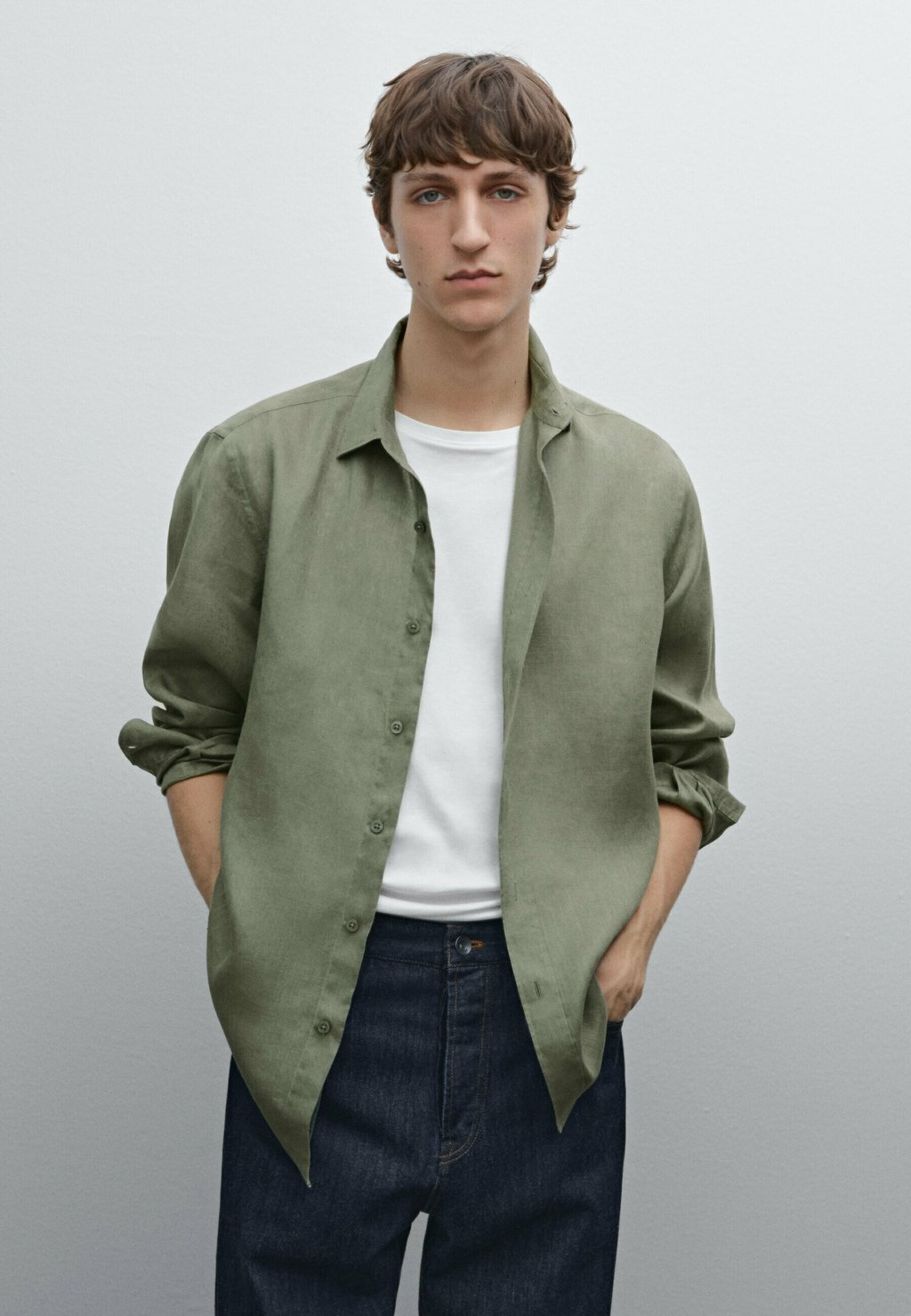 Рубашка Massimo Dutti, светло-зеленый
Рубашка Massimo Dutti, светло-зеленый