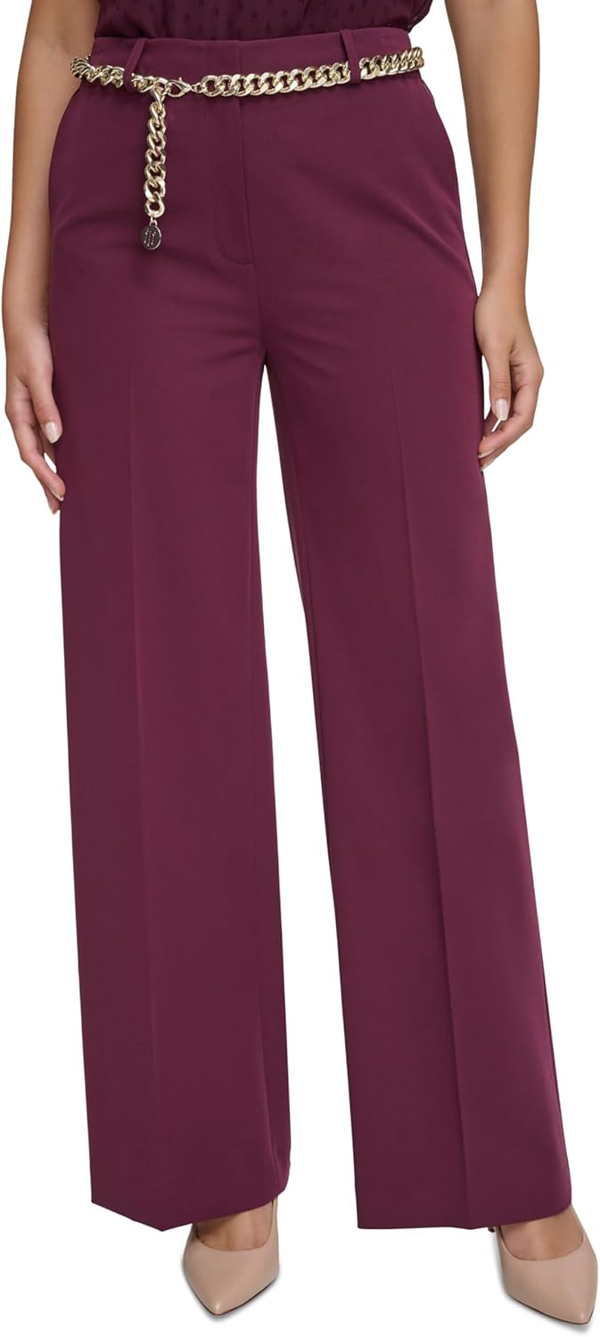 Женские брюки Tommy Hilfiger с широкими штанинами и поясом-цепочкой, Winetasting
Женские брюки Tommy Hilfiger с широкими штанинами и поясом-цепочкой, Winetasting