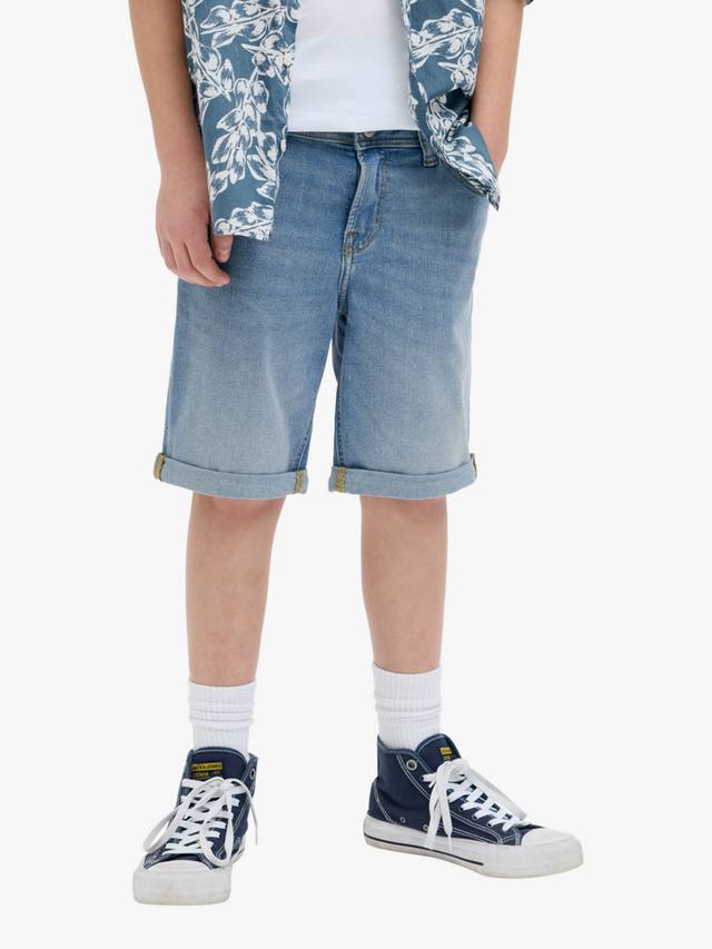 Детские джинсовые шорты Rick с отворотом Jack & Jones, Blue Denim
Детские джинсовые шорты Rick с отворотом Jack & Jones, Blue Denim