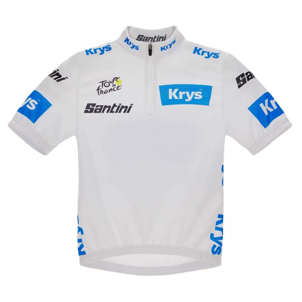 Джерси с коротким рукавом Santini Tour De France Official Best Young Rider, белый
Джерси с коротким рукавом Santini Tour De France Official Best Young Rider, белый