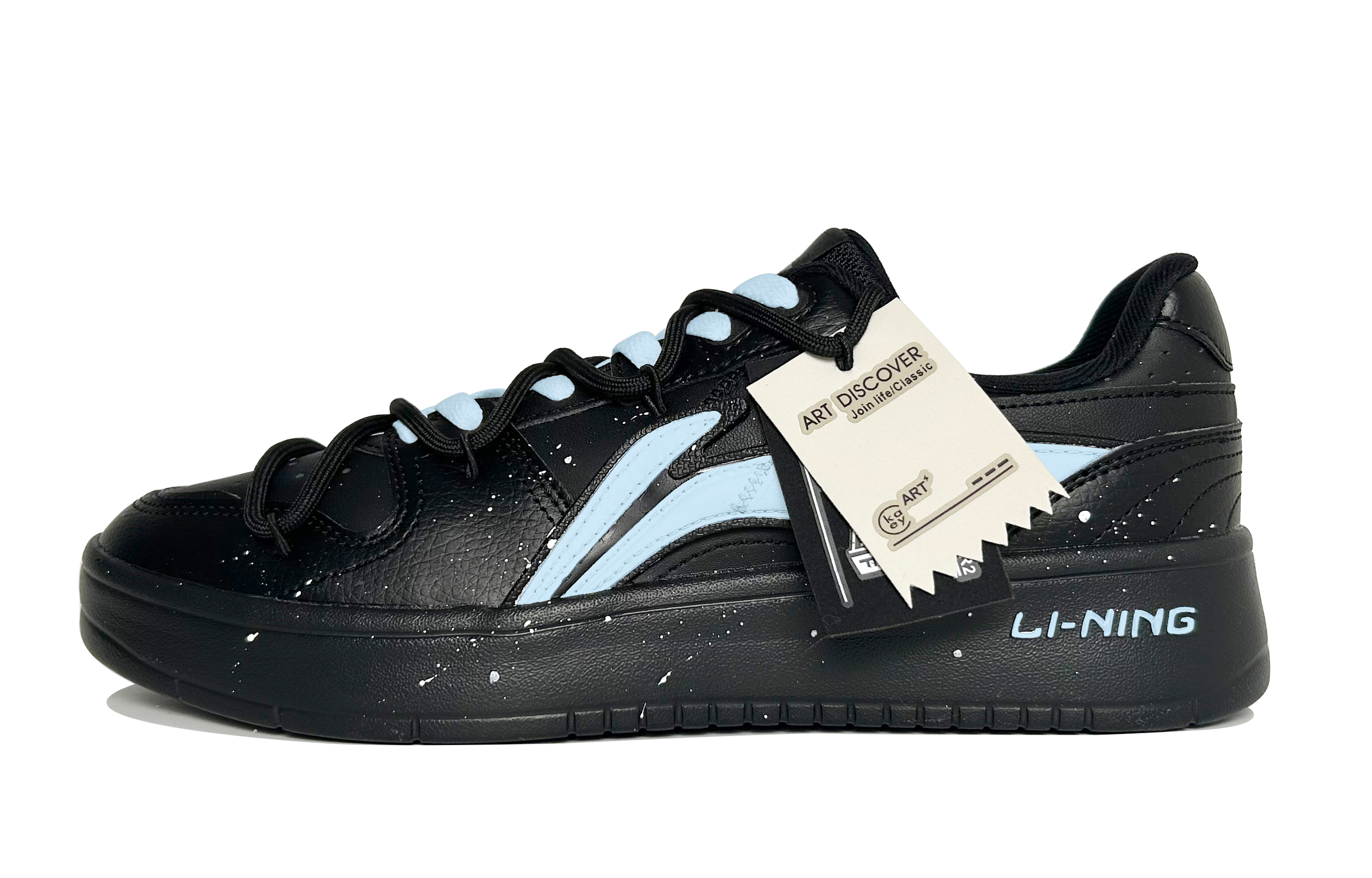 LINING Кроссовки для скейтбординга Acer Truncatum с противоскользящим покрытием, износостойкие, низкие, мужские, черно-синие
LINING Кроссовки для скейтбординга Acer Truncatum с противоскользящим покрытием, износостойкие, низкие, мужские, черно-синие