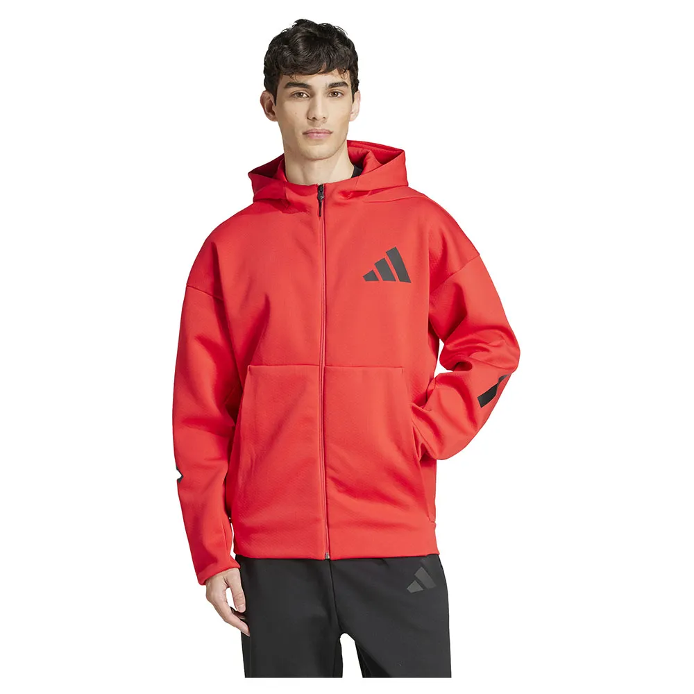 Толстовка adidas Z.N.E full zip, красный 
Толстовка adidas Z.N.E full zip, красный