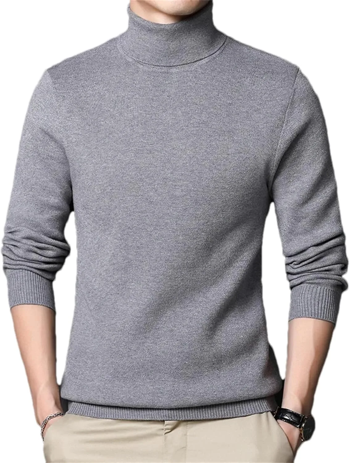 Мужской повседневный свитер с круглым вырезом OWEIEYEU
Мужской повседневный свитер с круглым вырезом OWEIEYEU