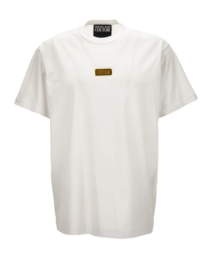 Белая футболка с коротким рукавом Versace Jeans Couture, белый
Белая футболка с коротким рукавом Versace Jeans Couture, белый