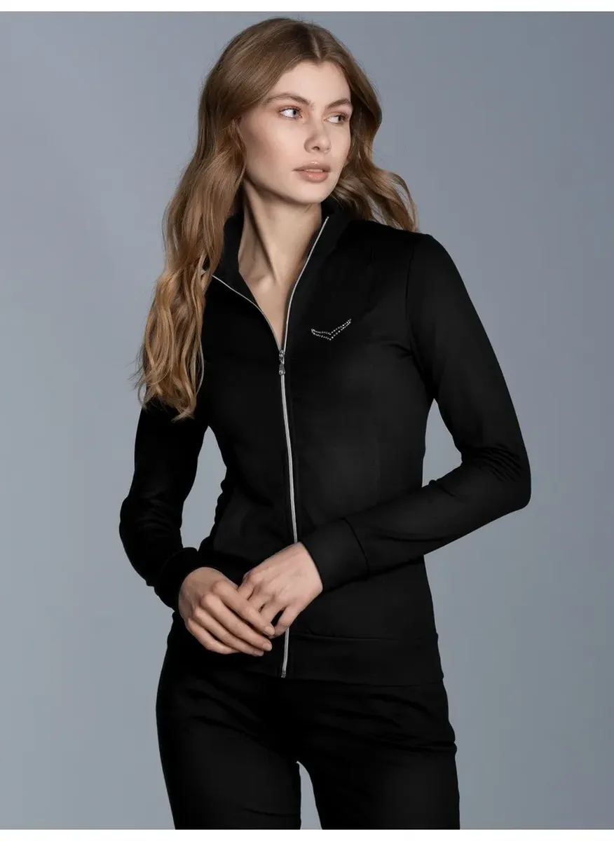 Толстовка Trigema "Куртка TRIGEMA, украшенная хрустальными камнями", черный
Толстовка Trigema "Куртка TRIGEMA, украшенная хрустальными камнями", черный