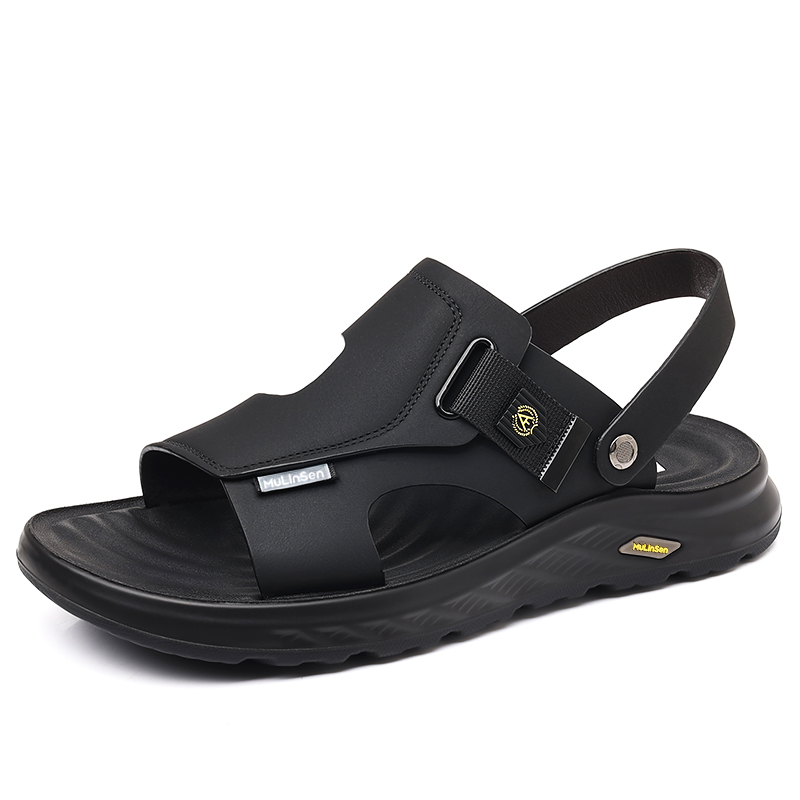 Mulinsen Пляжные сандалии мужские хаки-черные, цвет Black
Mulinsen Пляжные сандалии мужские хаки-черные, цвет Black