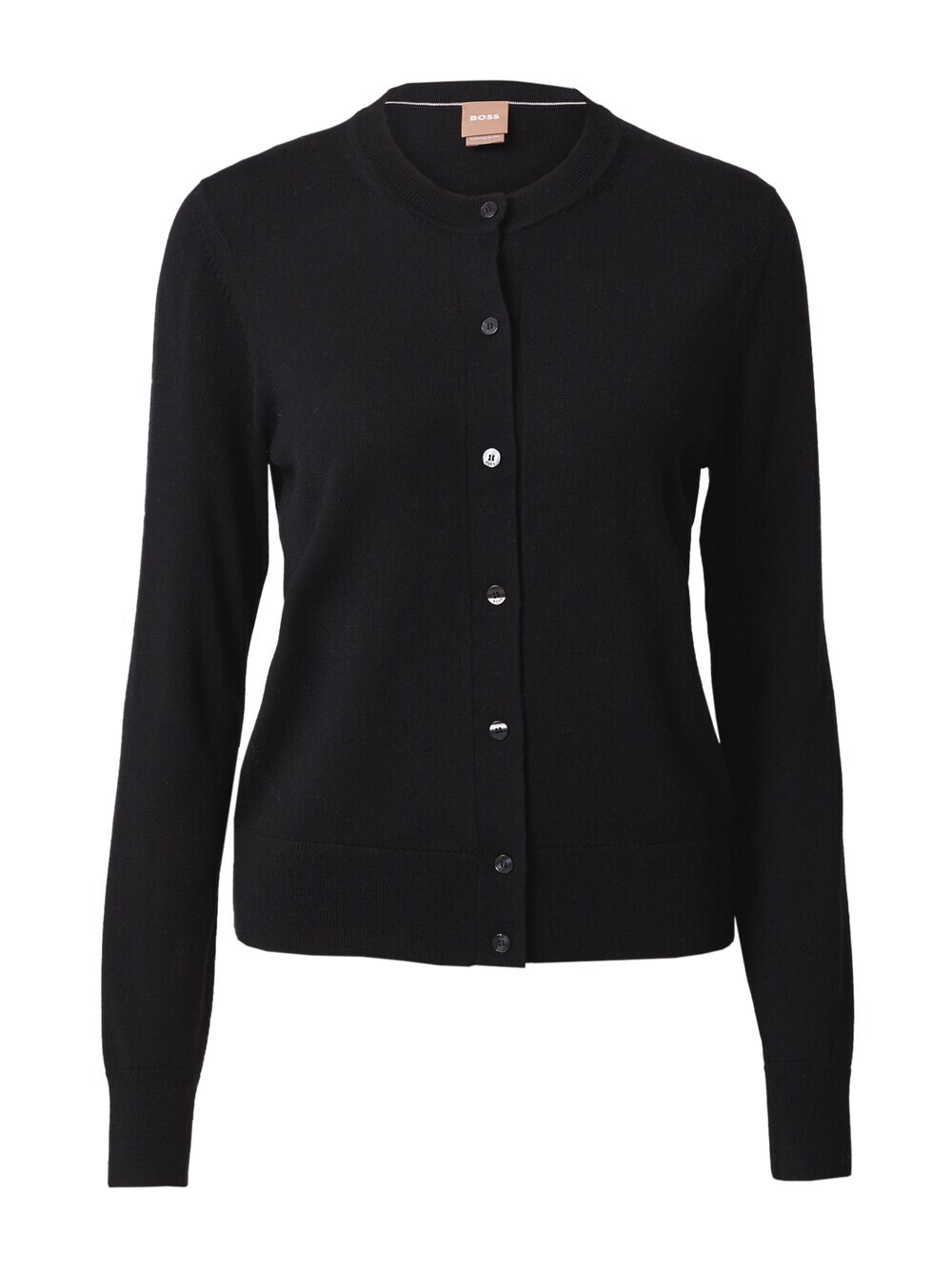 Вязаный кардиган BOSS Fadenasi, черный
Вязаный кардиган BOSS Fadenasi, черный