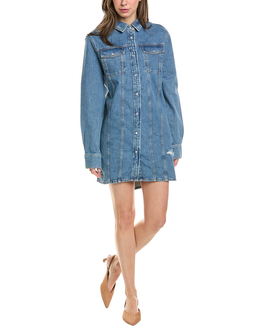 Платье-рубашка с длинным рукавом IRO, синий
Платье-рубашка с длинным рукавом IRO, синий