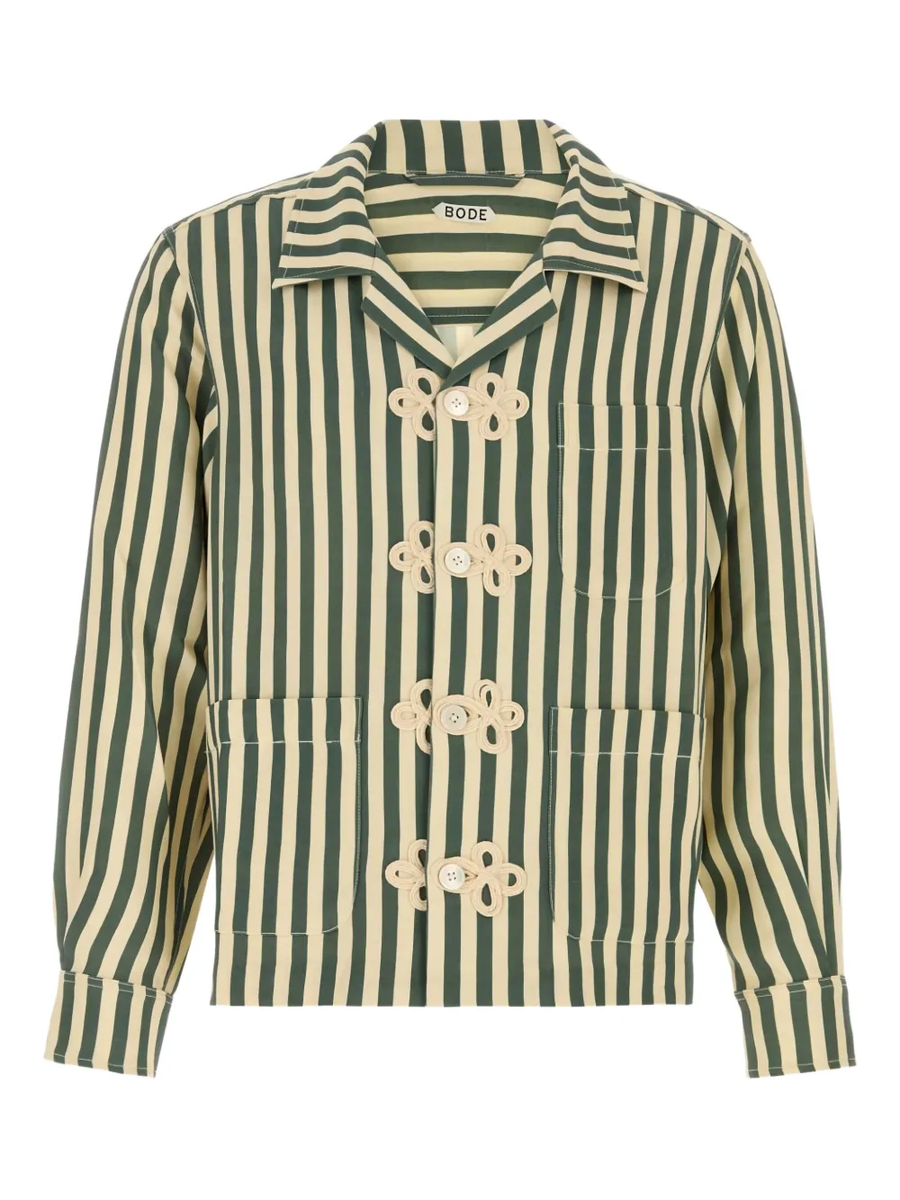 Шелковая рубашка Trillium Bode, зеленый
Шелковая рубашка Trillium Bode, зеленый